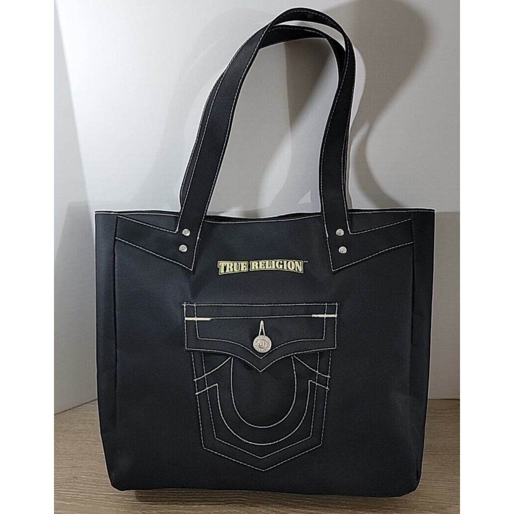 True Religion book bag‎ purse